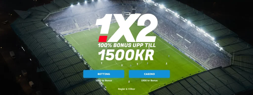 1x2 Bonus för nya spelare
