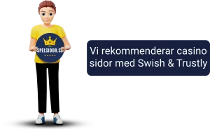 Casino sidor med Swish och Trustly