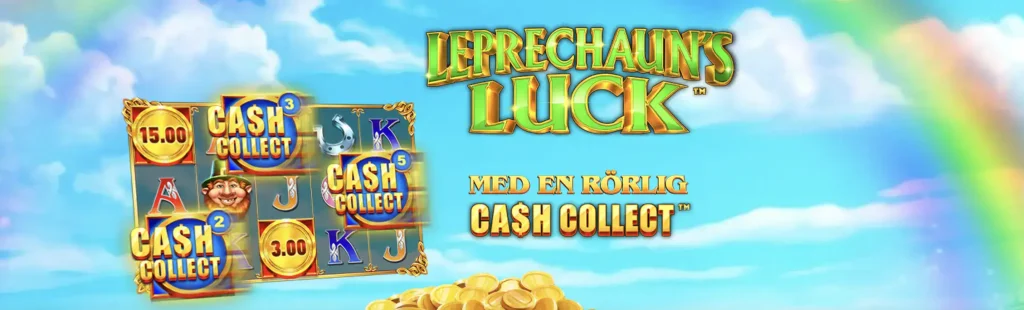 leprechauns luck cash collect slot