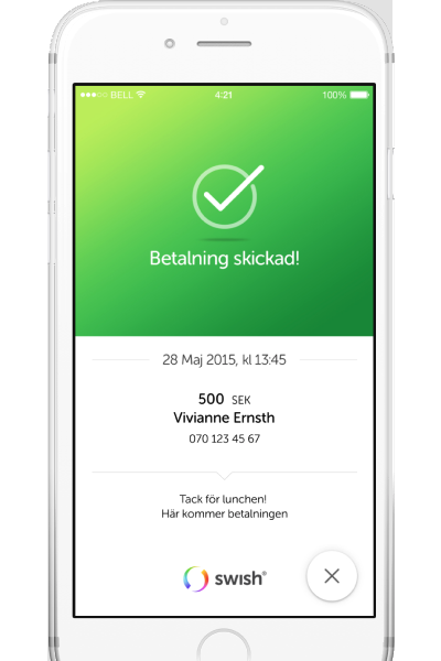 godkänn betalning