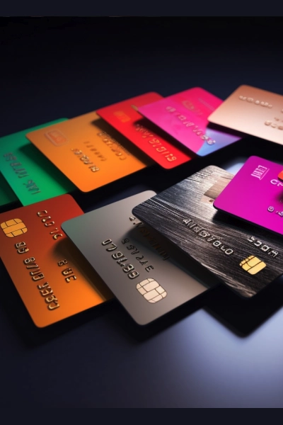en massa kreditkort