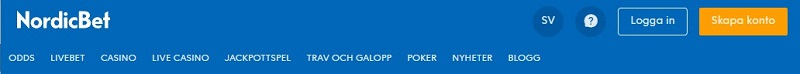 NordicBet Casino Välkomstbonus