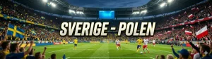Seltips Sverige - Polen i VM-kvalet 2026