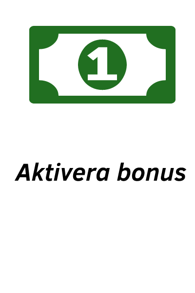 aktivera bonusen på ditt valda casino