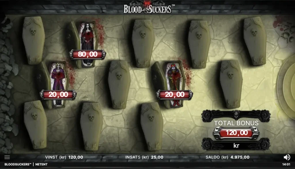 free spins blood suckers