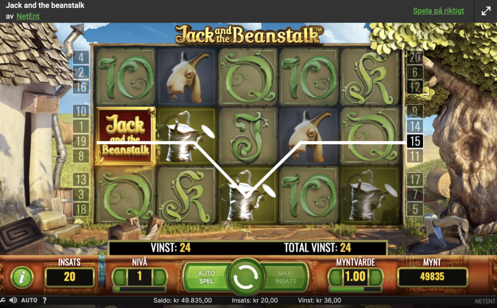 jack and the beanstalk vinst