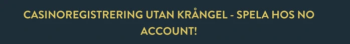 casino utan krångel