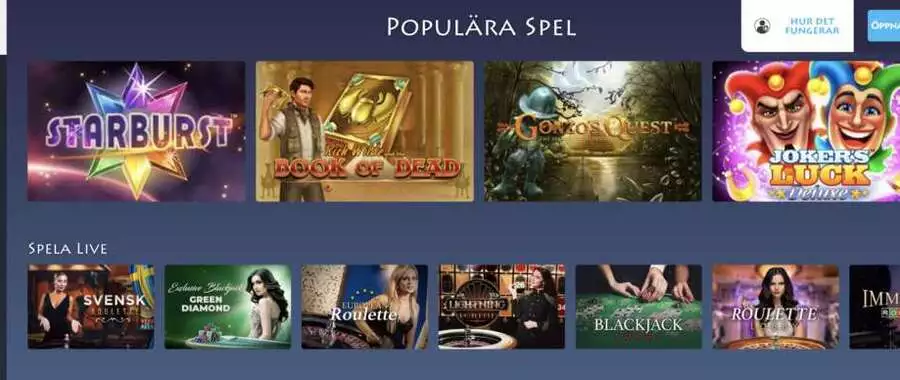 populära slots spel på nya casinon