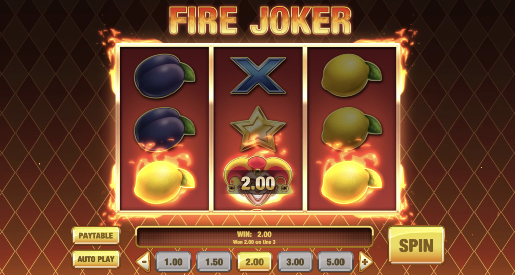 fire joker online