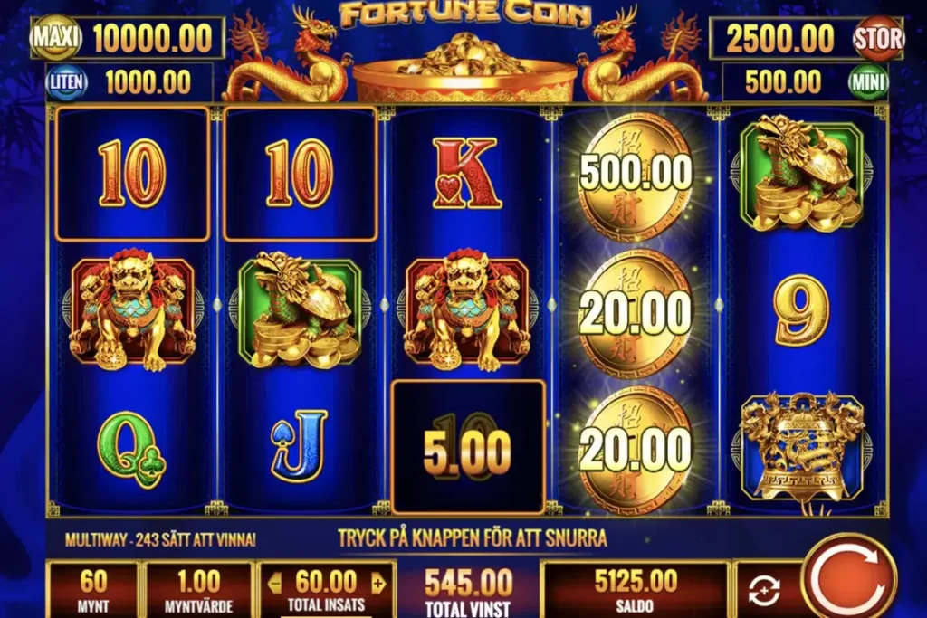 fortune coin bonus