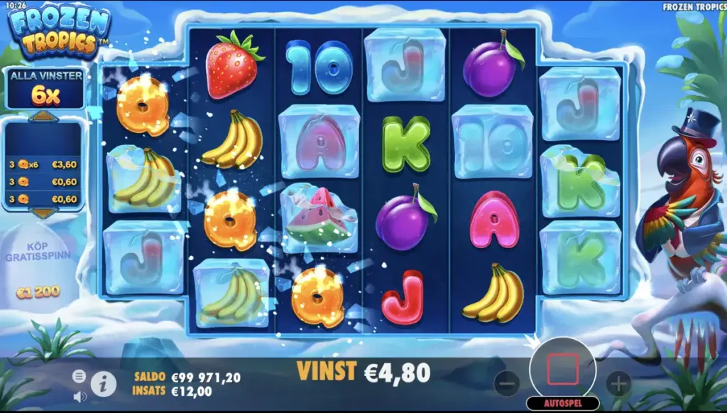 frozen tropics slot pragmatic play