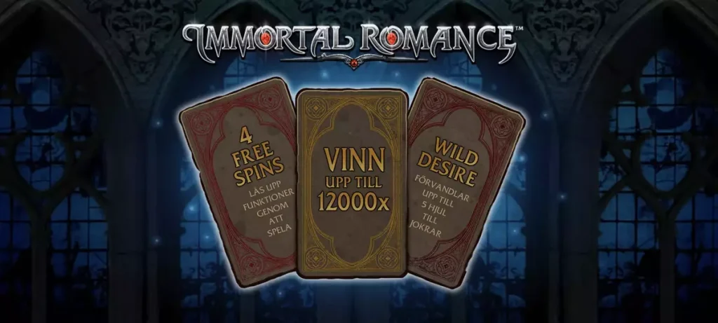 immortal romance bonus