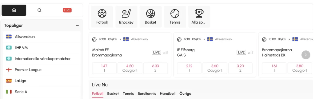 jubla casino odds