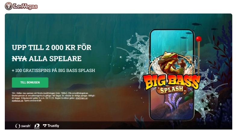leovegas casino bonus