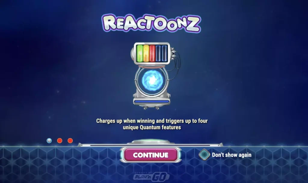 reactoonz bonus