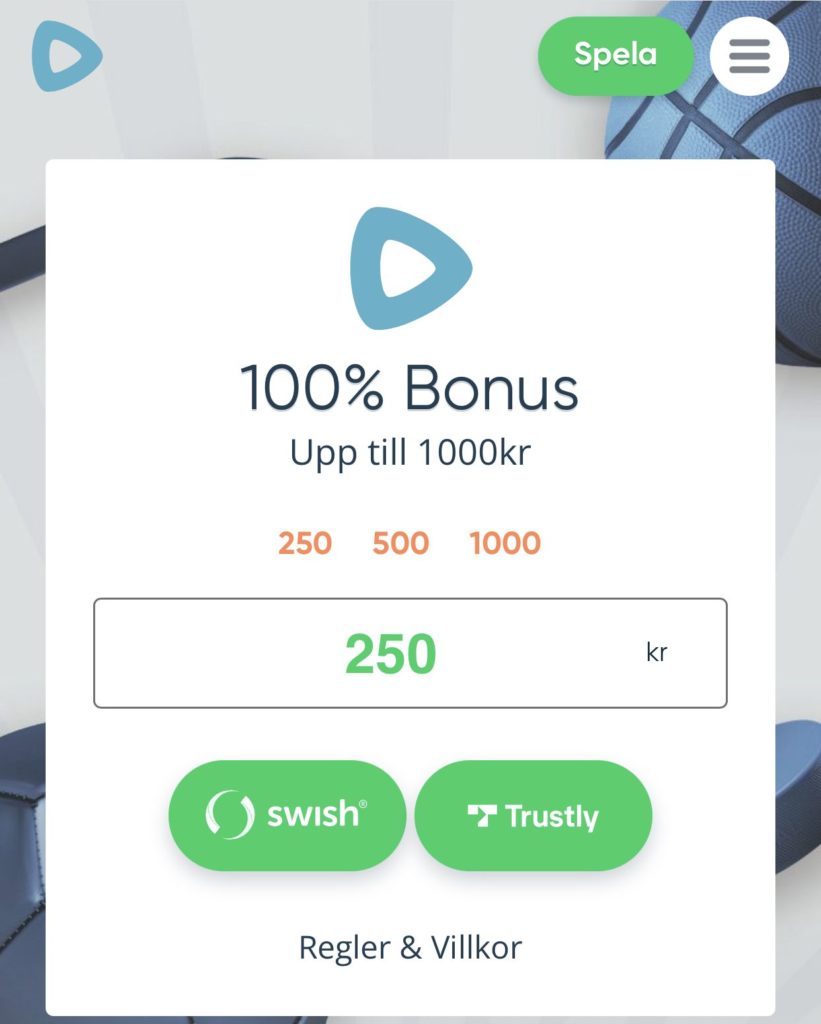 speedybet utan konto