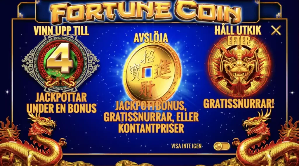 igt fortune coin slot