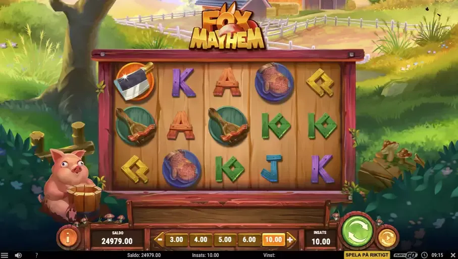 fox mayhem play n go slot