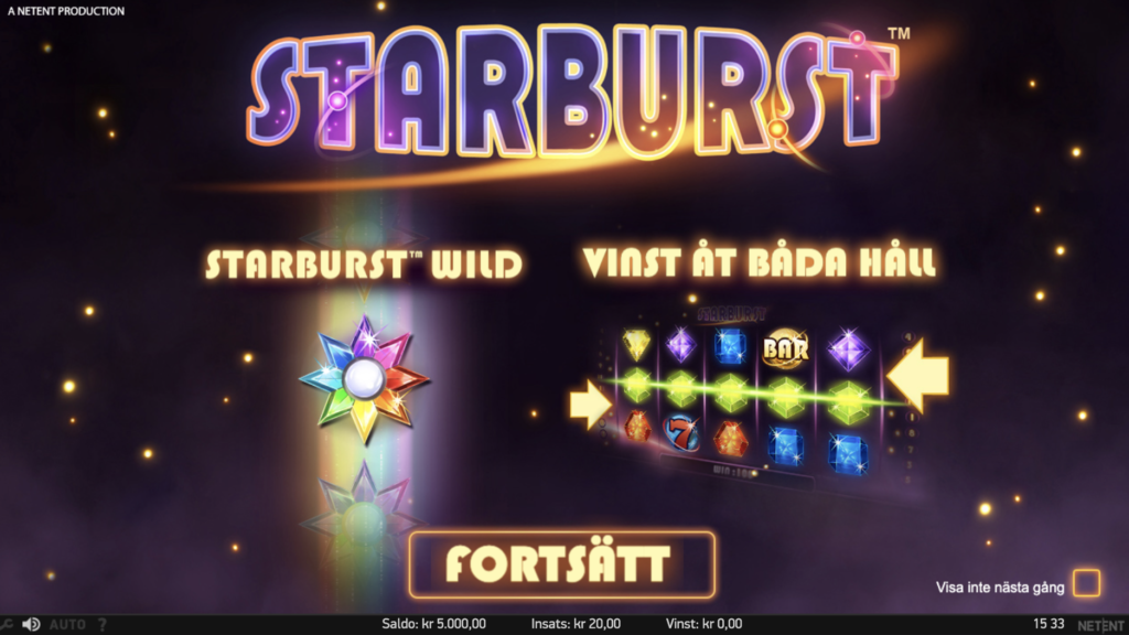 starburst bonus