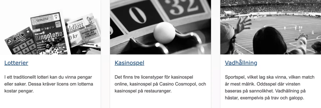 Spellicenser i Sverige