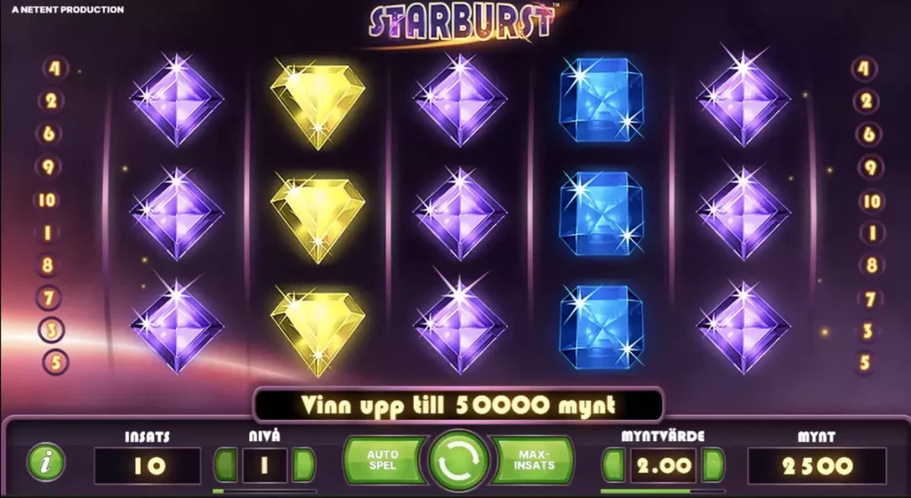 starburst free spins