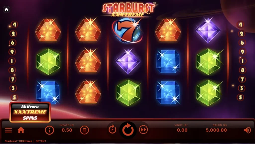 starburst xxxtreme online