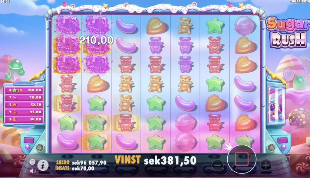 sugar rush bonus