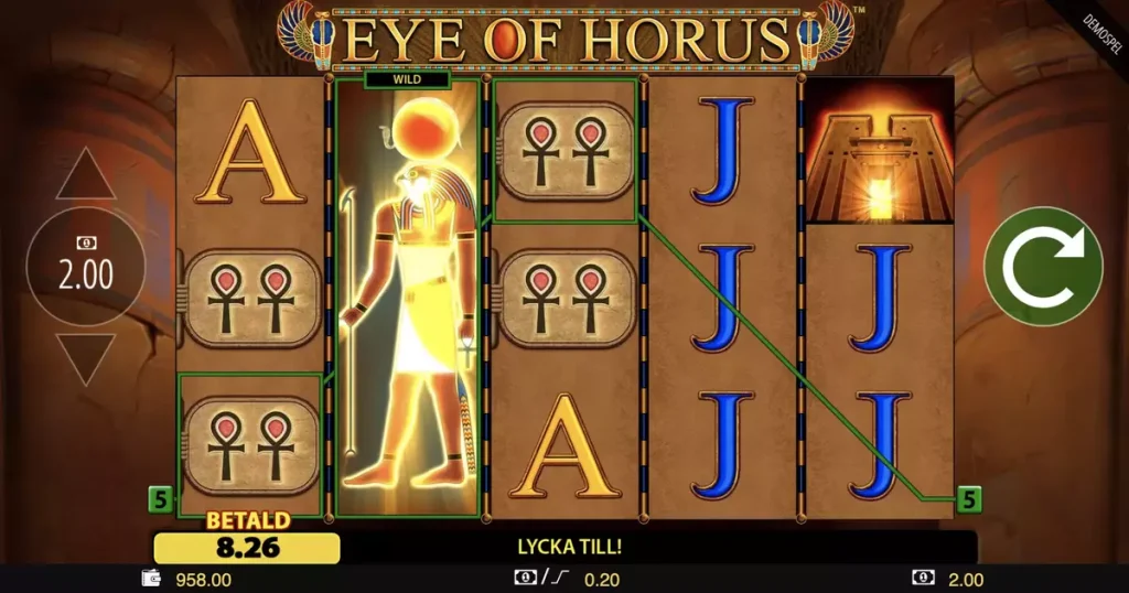 eye of horus bonus